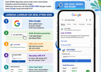 Cara Cek Desil DTSEN 2026 di Google Cukup Pakai KTP