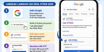 Cara Cek Desil DTSEN 2026 di Google Cukup Pakai KTP
