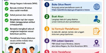 Syarat dan Cara Daftar Peserta Upacara HUT RI 2026 di Istana