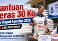 Cek Penerima Bantuan Beras 30 Kg Agustus 2026