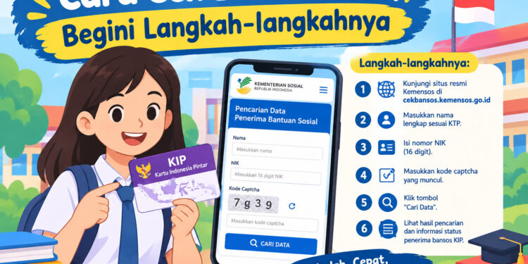 Cara Cek Bansos KIP, Begini Langkah-langkahnya
