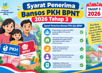 Syarat Penerima Bansos PKH BPNT 2026 Tahap 3