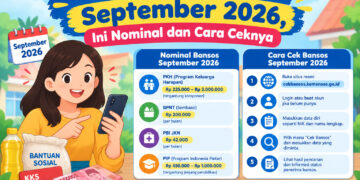 Bansos Cair di September 2026, Ini Nominal dan Cara Ceknya