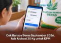Cek Penerima Bantuan Beras September 2026