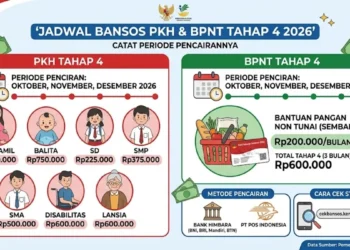 Pencairan Bansos 2026 Tahap 4 Periode Oktober-Desember, Cek Jadwalnya