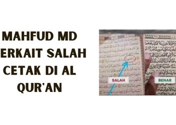 Mahfud MD Terkait Salah Cetak di Al Qur'an, Kemenag Buka Suara