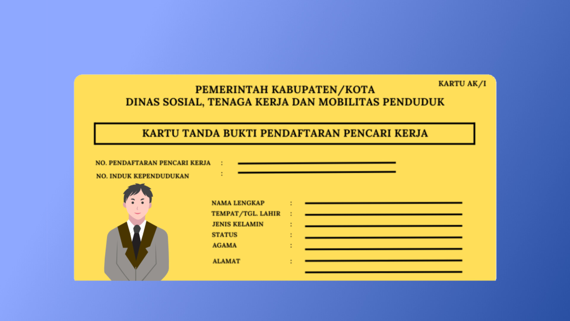 Kartu Kuning Cara Dan Syarat Membuat Kartu Kuning Untuk Melamar