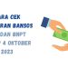 Cara Cek Pencairan Bansos PKH dan BNPT Tahap 4 Oktober 2023