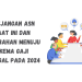 Tunjangan ASN Saat Ini dan Perubahan Menuju Skema Gaji Tunggal pada 2024