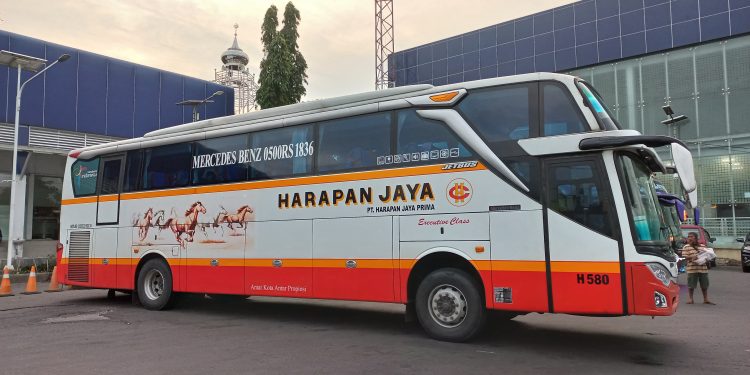 Tarif Bus Harapan Jaya VIP, Sleeper, Executive, dan Double Decker, Rute Jakarta-Kediri