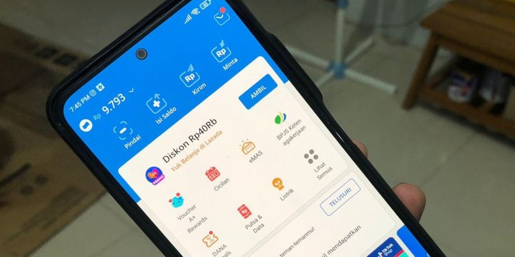 Cara Top Up DANA Lewat Mandiri