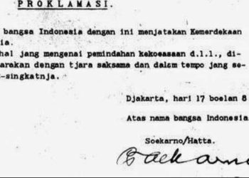 HUT RI ke-79, Mengenang Sejarah Penyusunan Teks Proklamasi Kemerdekaan Indonesia