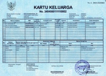 Cara Cek Nomor Kartu Keluarga Secara Online Tanpa Ribet
