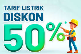 Sampai Kapan Diskon Tarif Listrik 50 Persen Berlaku? Cek Tanggal dan Batas Pembelian Token bagi Pengguna Prabayar