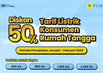 Syarat dan Cara Mendapatkan Bantuan Diskon Tarif Listrik 50 Persen Tahun 2025