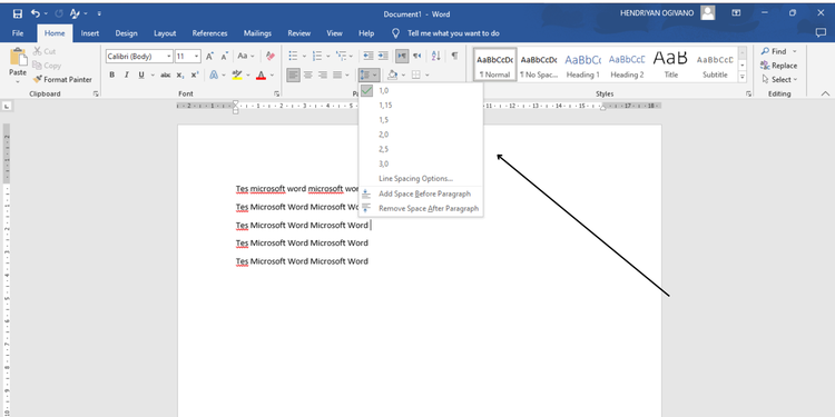 Cara Cepat Atur Spasi di Microsoft Word! Simak di Sini!