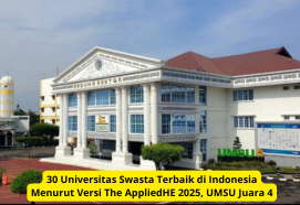 30 Universitas Swasta Terbaik di Indonesia Menurut Versi The AppliedHE 2025, UMSU Juara 4