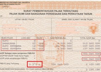 Cara Cek Jumlah Tagihan PBB Secara Online Tahun 2025