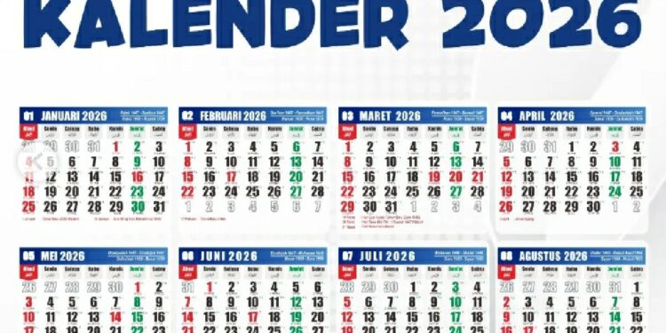 Kalender Februari 2026: Cek Daftar Libur Nasional dan Cuti Bersama.