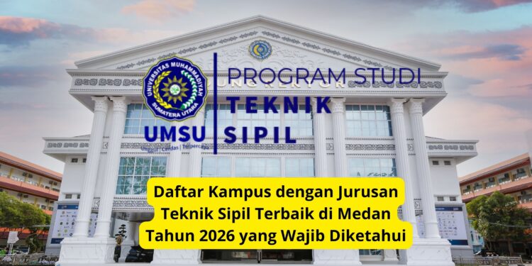 Daftar Kampus dengan Jurusan Teknik Sipil Terbaik di Medan Tahun 2026 yang Wajib Diketahui