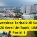 Universitas Terbaik di Sumut 2026 Versi UniRank, UMSU Posisi 1