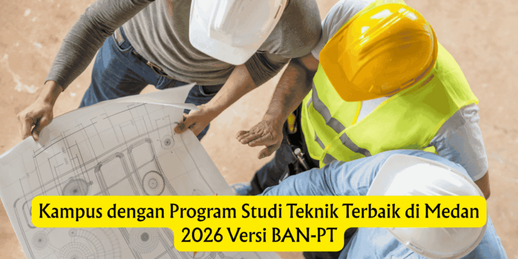 Kampus dengan Program Studi Teknik Terbaik di Medan 2026 Versi BAN-PT