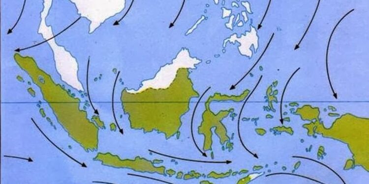 Pengertian Angin Muson dan Pengaruhnya bagi Indonesia
