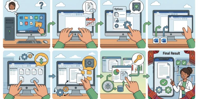 Cara Mengembalikan File Word yang Belum Disimpan