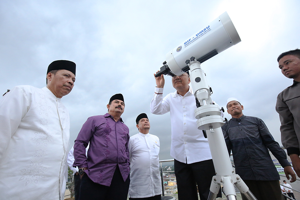 Observatorium UMSU jadi Pusat Pengamatan Hilal