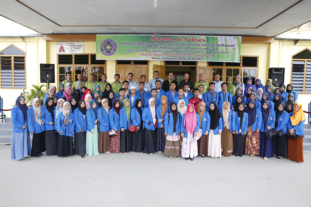 PP Muhammadiyah Lepas KKN Internasional Mahasiswa UMSU