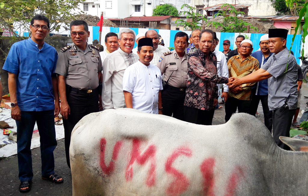 UMSU Sembelih 47 ekor Sapi Kurban