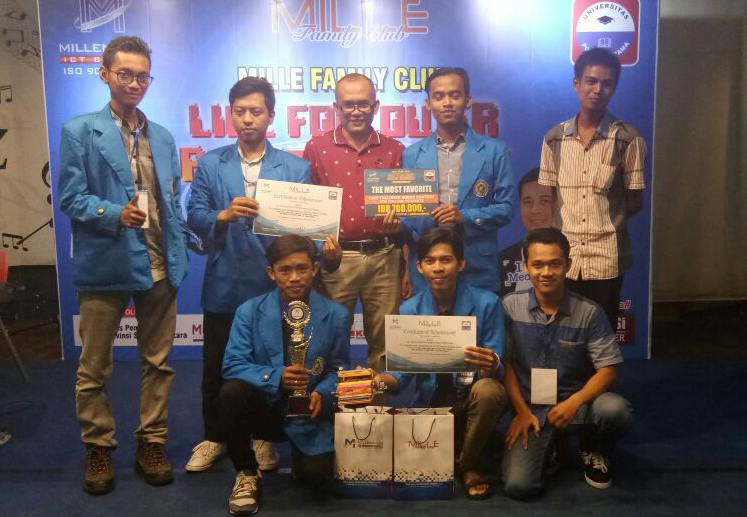 Tim Robotik UMSU Juara Favorit Kontes Robot