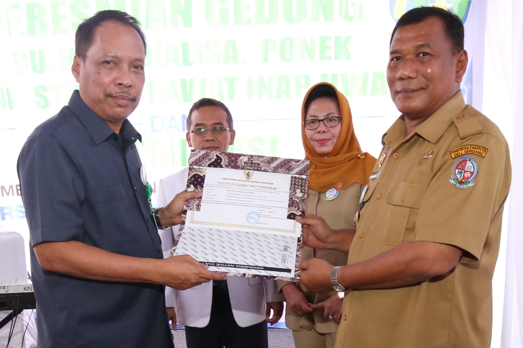 RSU Deliserdang Ditetapkan Sebagai RS Pendidikan Utama FK UMSU