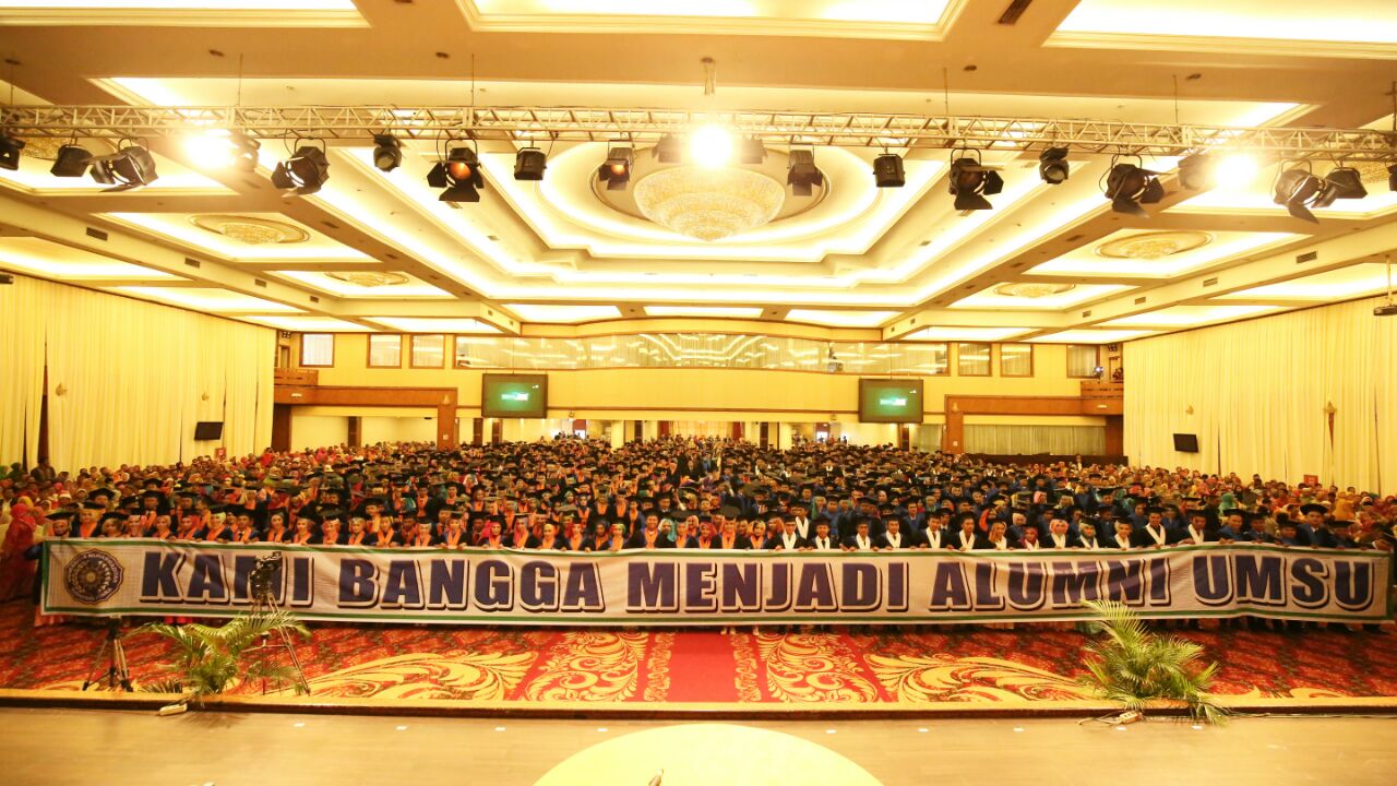 UMSU Lepas 3.237 Lulusan Selama Tiga Hari