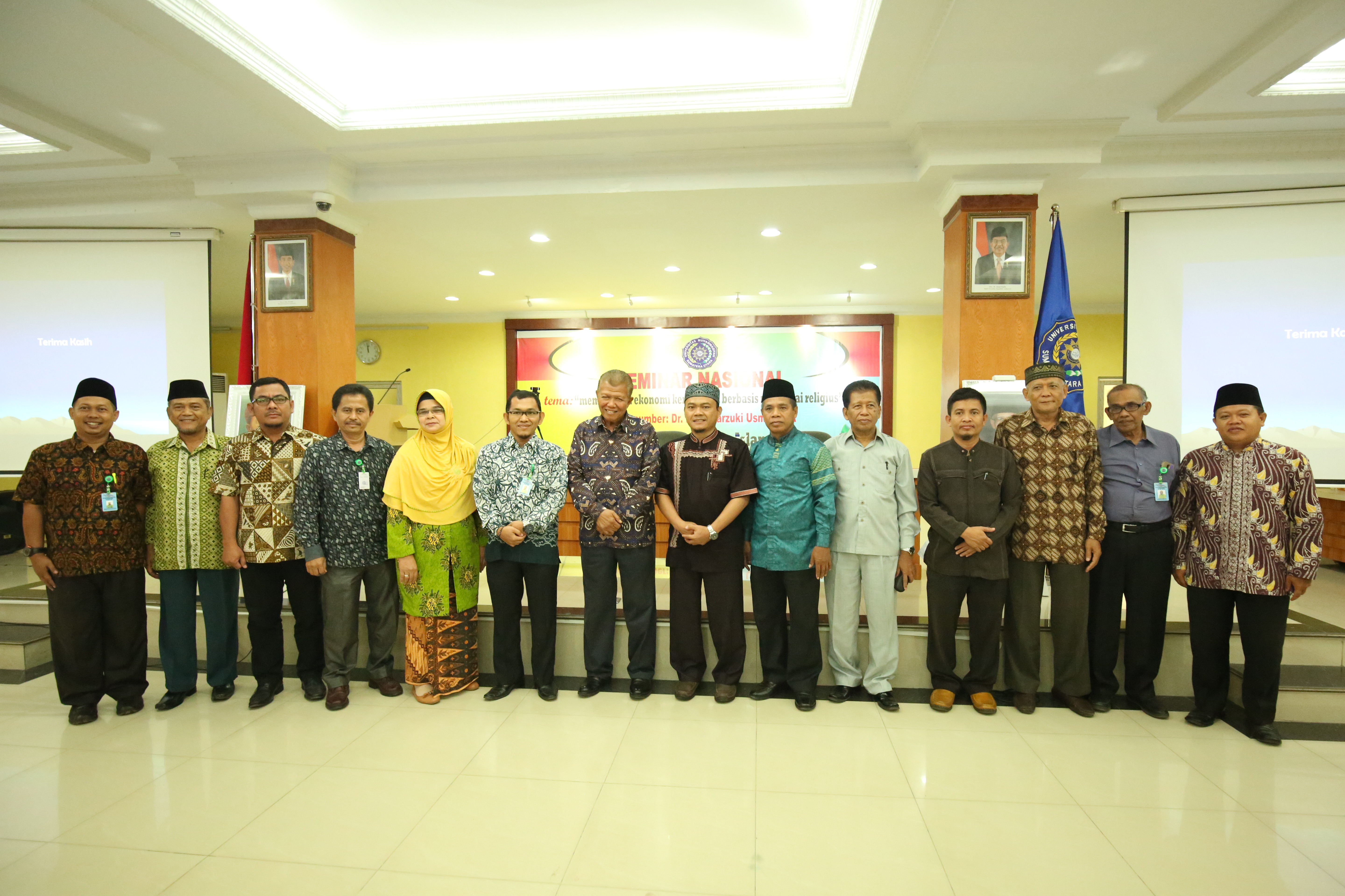 Hadirkan Marzuki Usman, FAI UMSU Gelar Seminar Nasional “Membangun Ekonomi Kerakyatan Berbasis Nilai-nilai Religius”