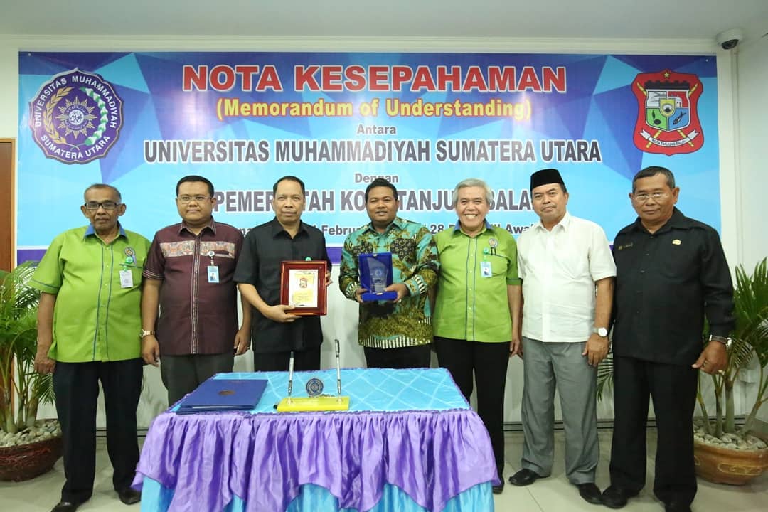 Pererat Jalinan Silaturrahim, UMSU dan Pemko Tanjung Balai Tandatangani MoU