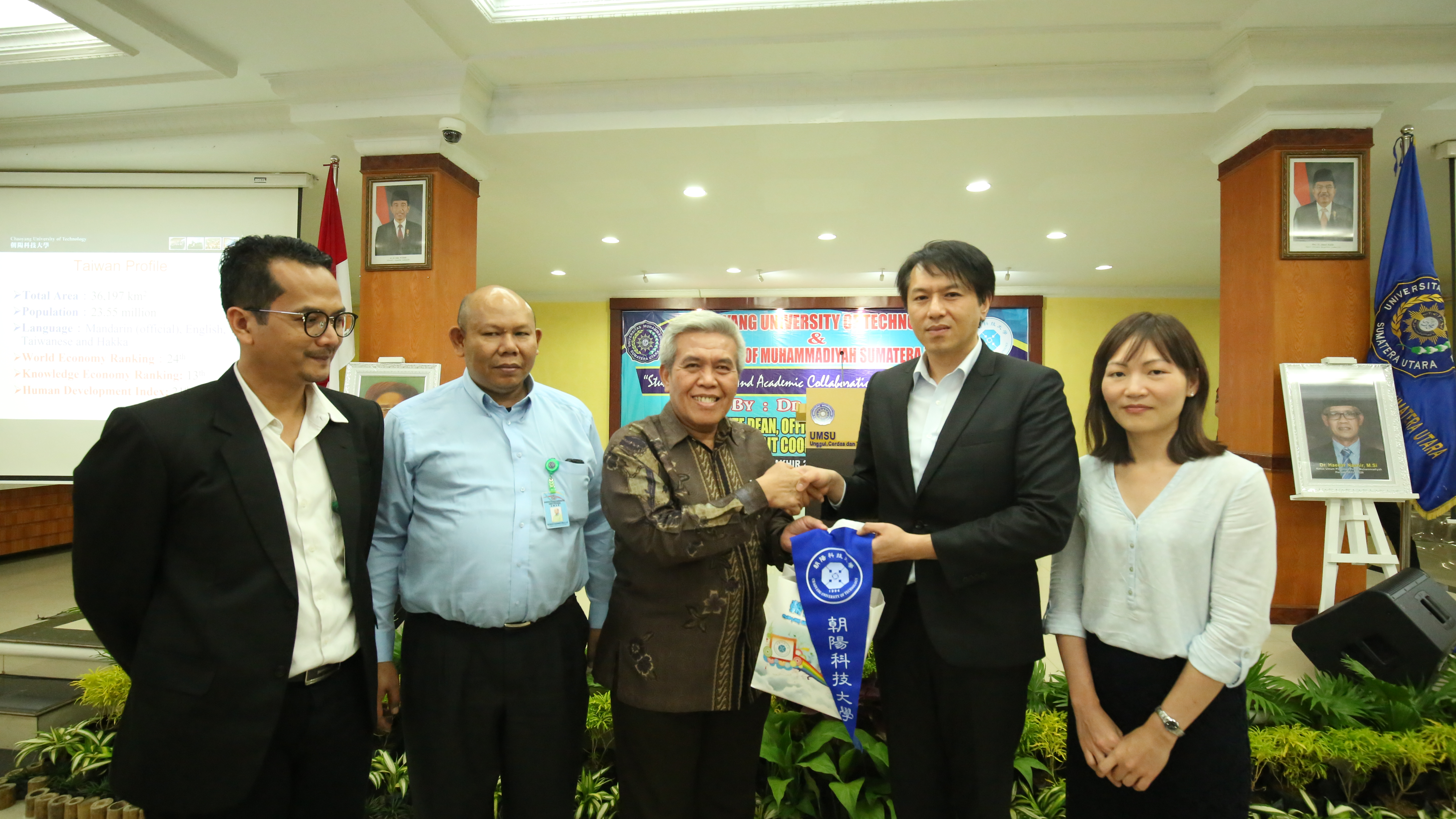 CYUT Taiwan Tawarkan Studi Lanjut bagi Mahasiswa dan Dosen UMSU