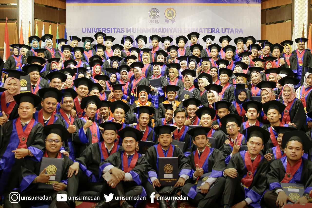2.283 Wisudawan Bangga UMSU Terakreditasi “A”