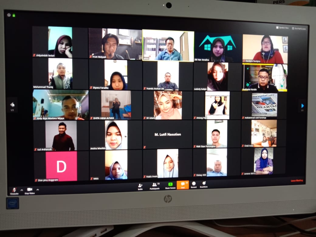 Pakar UMSU-UPSI Malaysia Diskusikan Peran Media Cegah Pandemi COVID-19