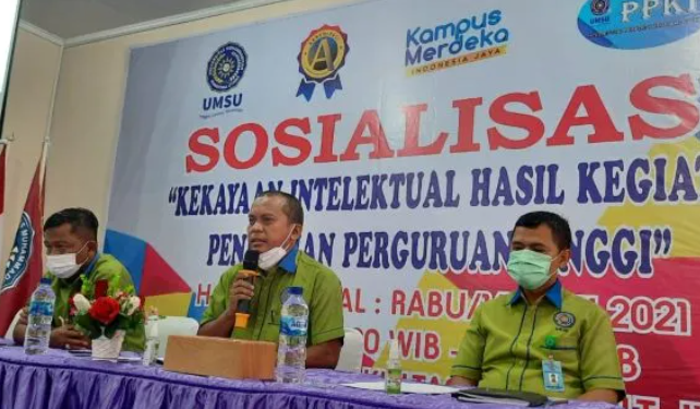 PPKI UMSU Gelar Sosialisasi “Kekayaan Intelektual Hasil Kegiatan Penelitian Perguruan Tinggi”