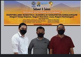 Three FISIP UMSU Lecturers Hold PKM Manage BumDes in Simalungun