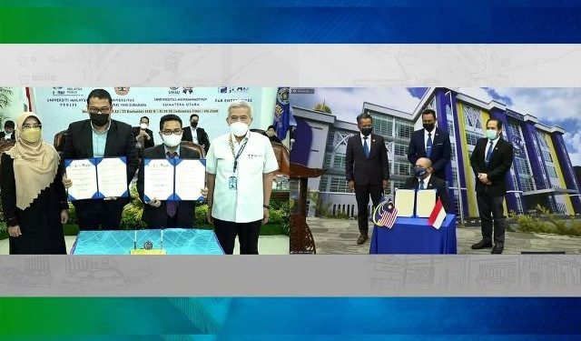 UMSU, UniMAP dan Untag Surabaya Tandatangani MoA Pengajaran Riset dan Pengabdian
