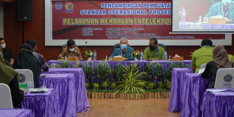 PPKI UMSU Provides Assistance in Making SOPs for Intellectual Property Services for MSMEs