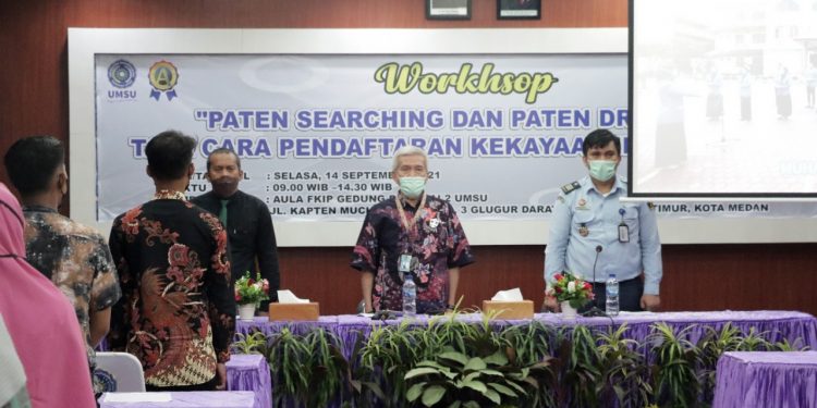 PPKI UMSU Gelar Workshop Paten Searching dan Paten Drafting
