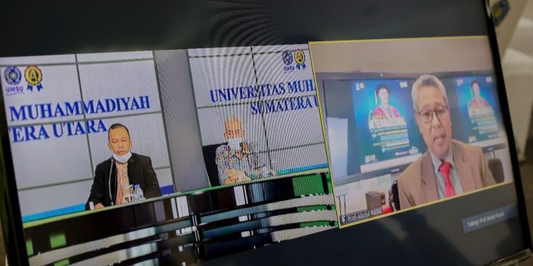 UMSU & UPSI Malaysia Gelar Seminar Internasional