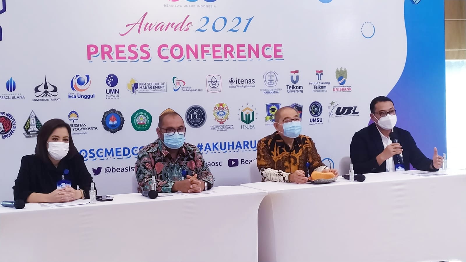 Satu-Satunya PTS di Sumatera, UMSU Terima 20 Calon Mahasiswa Unggul se Indonesia Lewat OSC Media Group