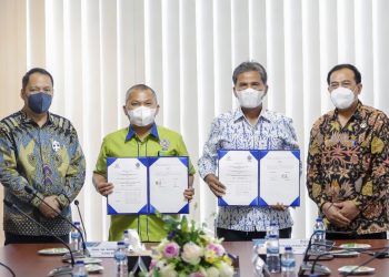 Rektor UMSU dan Dekan FISIP Tanda Tangan MoU dengan Ombudsman RI
