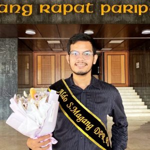 Kisah Aldo Marfah, Mahasiswa UMSU Magang di Setjen DPR-RI