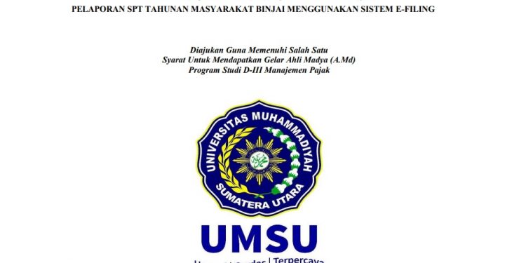 Contoh Laporan PKL Mahasiswa UMSU