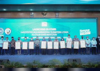 Bangga, UMSU Raih Bintang 4 dari QS Stars